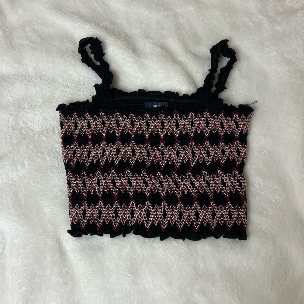 forever 21 crop top-size medium